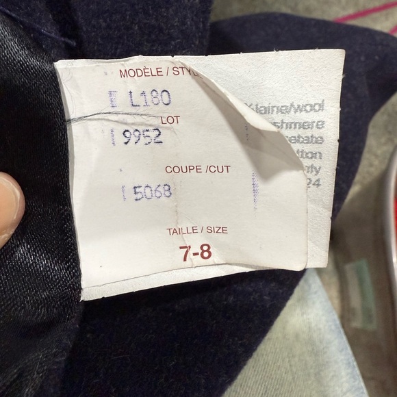 Fen Nelli Women’s Wool Blend Long Coat – Size 7–8 (Made in Canada) - Picture 7 of 8